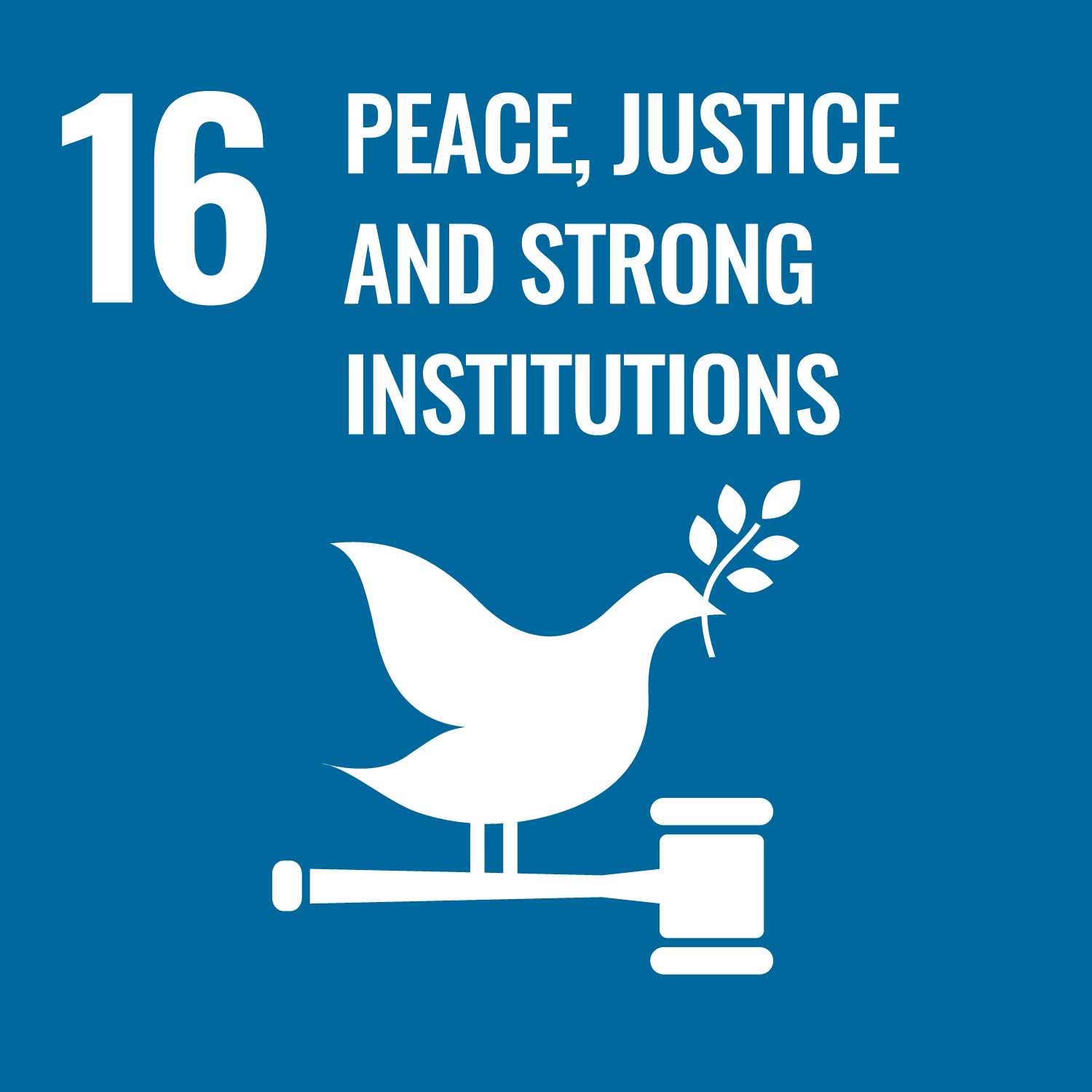 16. Peace and Justice Strong Institutions